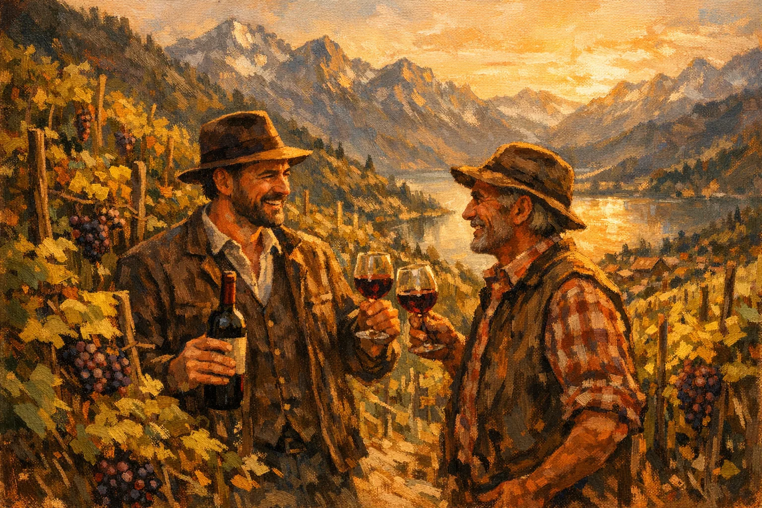 Dégustation chez un vigneron savoyard